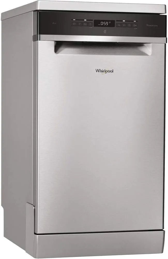 Whirlpool WSFO3O23PFX, Opvaskemaskiner, INOX, Sølv