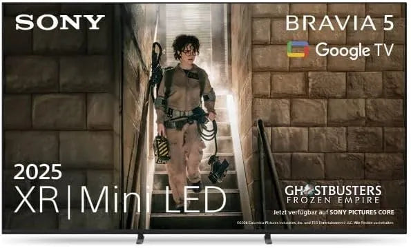 Sony K98XR55, TV'er, BRAVIA 5 XR Mini- LED 98- tommer TV ( ), AI XR processor, akustisk multi- audio, Sort, Mini LED, 4K, 4V, 31G