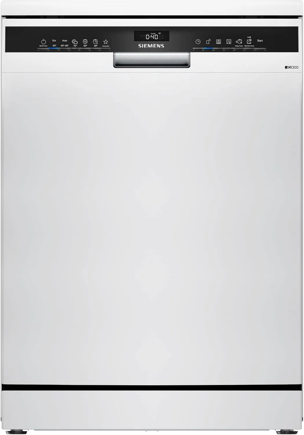 Siemens iQ300 SN23HW02ME, Store husholdningsapparater, Smart fritstående Opvaskemaskine 60 cm Hvid, 60 cm, 5 × 60, 0 × 60, 0 cm