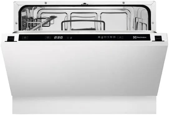 Electrolux ESL2500RO1, Opvaskemaskiner, 60 cm, Opvaskemaskine 55 cm, 6 skræddersyede pladsindstillinger, 49 dB, fuldt integreret, Sølv, 55 cm