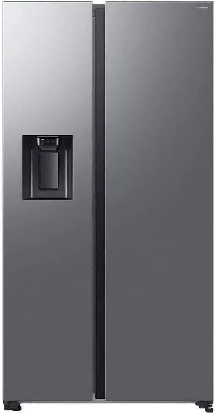Samsung RS70F64KET/EF RS70F64KET, Køle-/fryseskabe, Side by Side Air Space AI / EF Køleskab med vand / is dispenser, Wifi med AI, Sølv, 635 l
