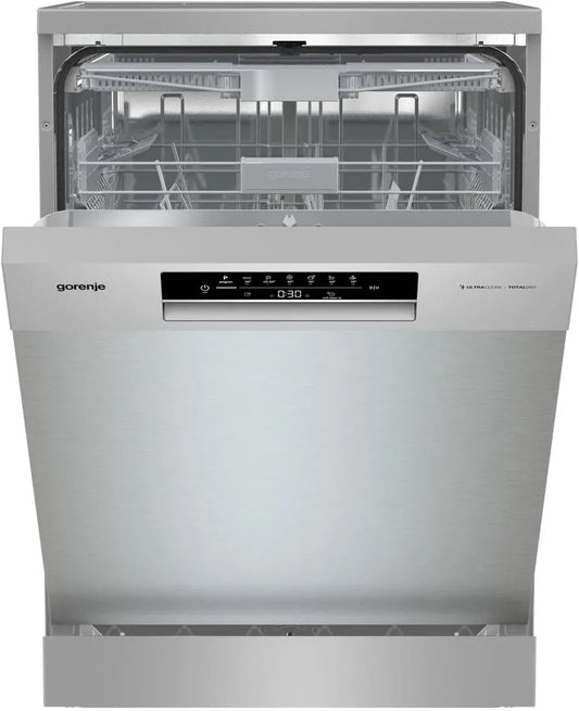 Gorenje breite/16 Freistehend/60, Opvaskemaskiner, 60 cm, GS643C90X opvaskemaskine / fritstående / 60 bred / 16 bespoke lofter / 6, Hvid, 60 G
