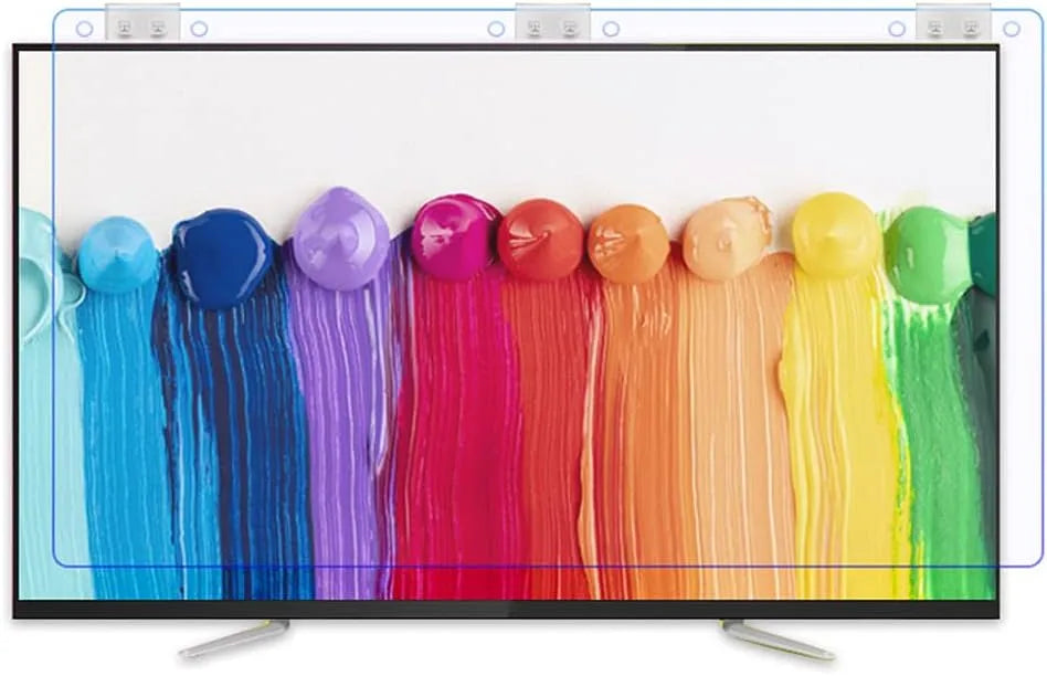 WSHA 32-65-Zoll-Anti-Blau-Licht/Anti-Kratzer/Anti-Fingerprint-Film, Skærmbeskyttelse til TV