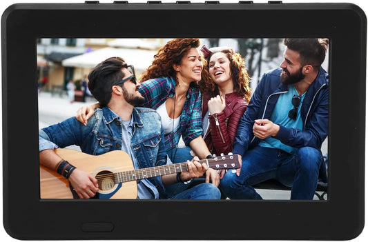 Vikye 1500-mAh-Akku HD-LED-1080P-Auto-Digital-TV og hjemmebiograf, 7-Zoll-TV-LCD- Bærbart 7-tommer TV LCD, HD-LED- 1080P bil digitalt tv, Byg-i