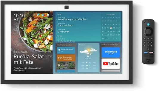 Amazon, Certificeret og genfurbished Echo Show 15, Sort