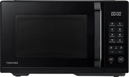 TOSHIBA MW3-EG23PE, Multifunktionelle mikrobølgeovne, MW3- (BK) Multifunktionel mikrobølgeovn med grill, 23 liter, 11 effektniveauer