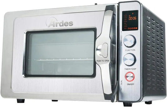 Ardes AR6430PR, Dampovne, Steam ovn 30 liter Elektrisk dampovn med 9 madlavning programmer Timer dobbelt, Sort / sølv, 30 l, 230 g, 9 G, 51 cm