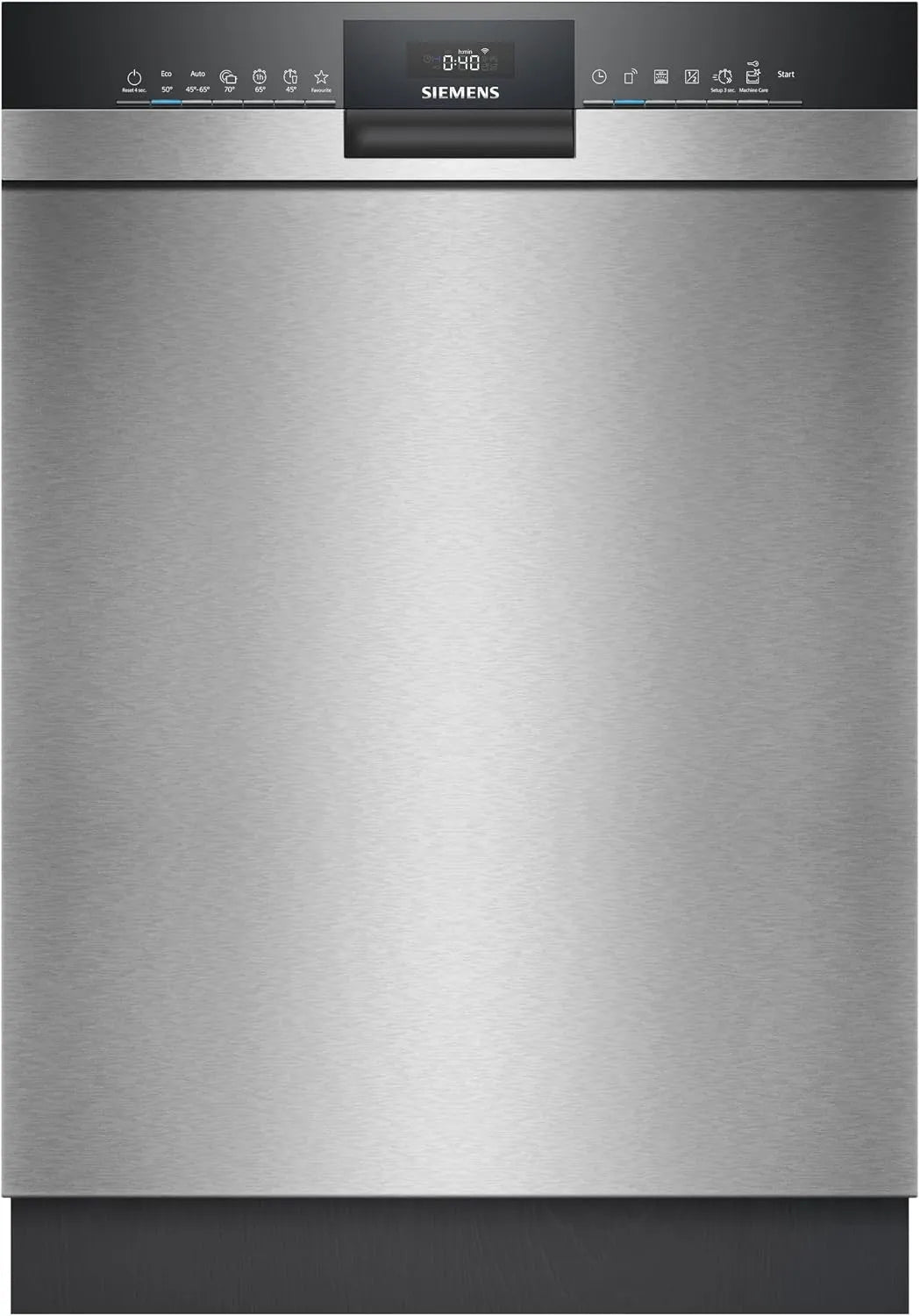 Siemens SN43HS03TE iQ300, Opvaskemaskiner, 60 cm, understrukturopvaskemaskine 60 cm, bestik kurv, bekræftet hygiejne ydeevne, Hvid, 5 x 59