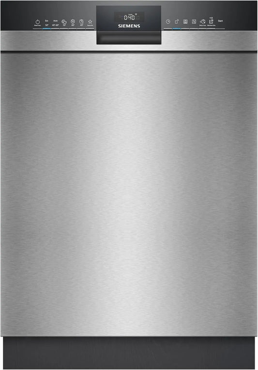 Siemens SN43HS03TE iQ300, Opvaskemaskiner, 60 cm, understrukturopvaskemaskine 60 cm, bestik kurv, bekræftet hygiejne ydeevne, Hvid, 5 x 59