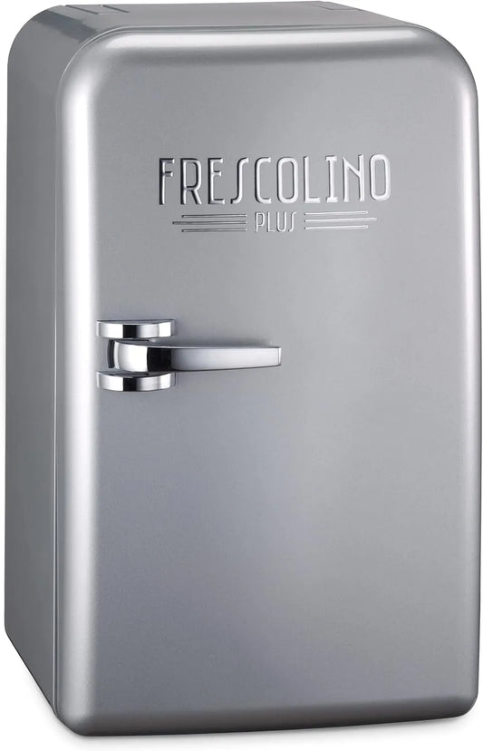 Trisa, Køleposer & kasser, Frescolino Plus 17L, Mini Køleskab Mobile Køleskab, 12V, Sølv, 17L, 230 V, 35 dB