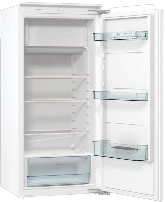 Gorenje RBI212EE1-743613 RBI212EE1, Fryseskabe, 743613 Bygge- og anlægsarbejde i køleskab med fryser, Hvid, 743613 G, 123 cm, 540 mm, 1225 mm