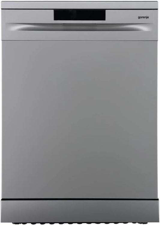 Gorenje C10S, Opvaskemaskiner, 60 cm, GS 620 Aftagelig opvaskemaskine / 60cm / 14 skræddersyede lofter / 3 kurve / 5, Grå, 60 × 85 × 58 cm